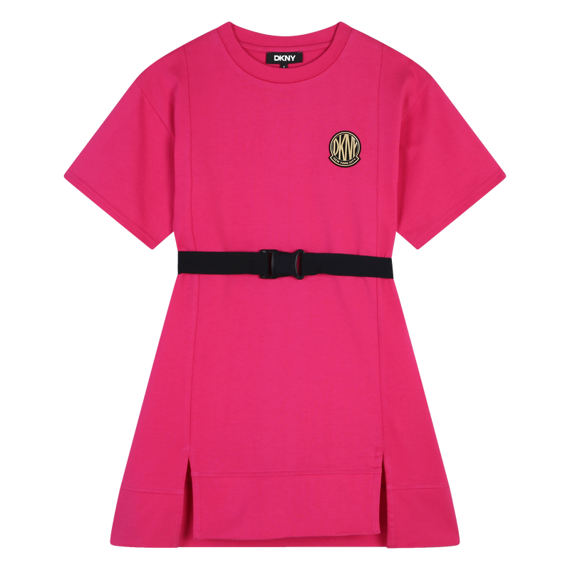Vestido de manga curta DKNY 
                    GIRL