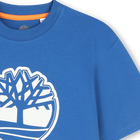 T-shirt bicolor com log&oacute;tipo TIMBERLAND 
                    MENINO