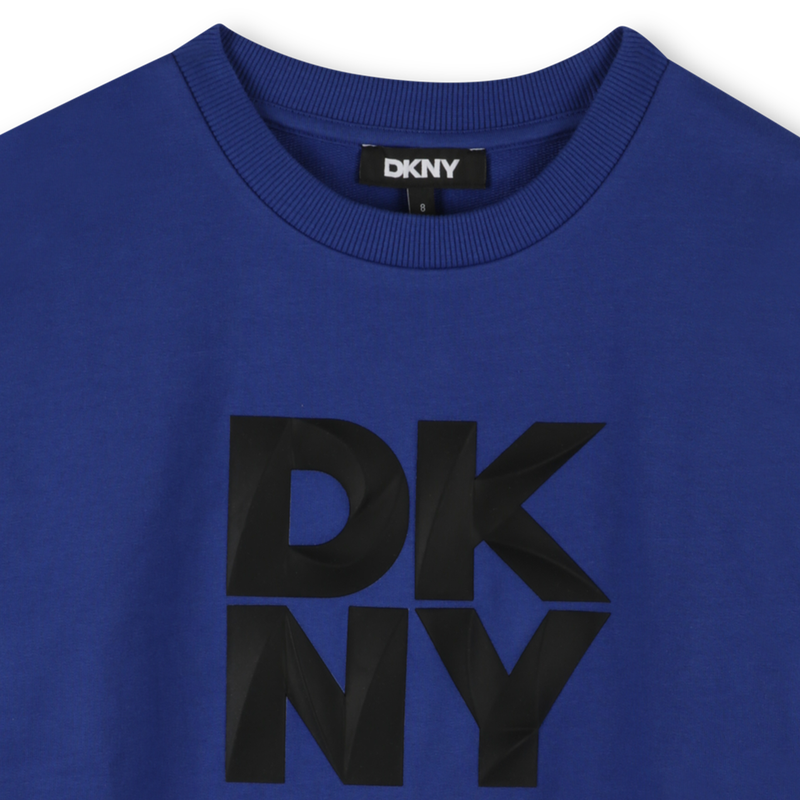 Moletom de l&atilde; DKNY 
                        BOY