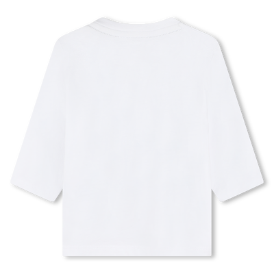 T-shirt algodão com estampado BOSS BOY