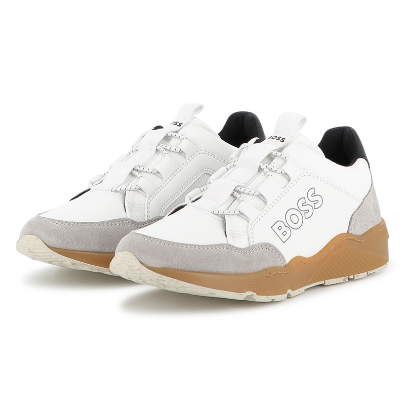 T&ecirc;nis sint&eacute;tico e de lona BOSS 
                        BOY