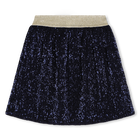 Saia plissada com lantejoulas BILLIEBLUSH 
                    GIRL