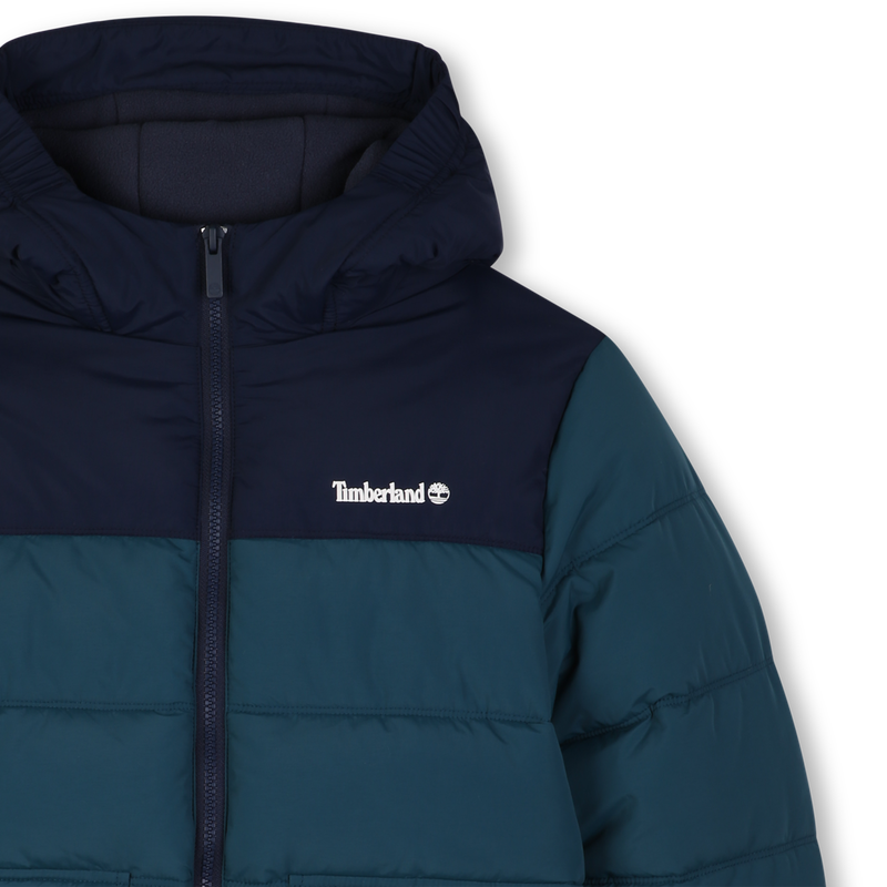 Casaco acolchoado bicolor TIMBERLAND 
                        BOY