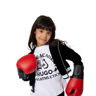 Cardigan com capuz HUGO 
                    GIRL