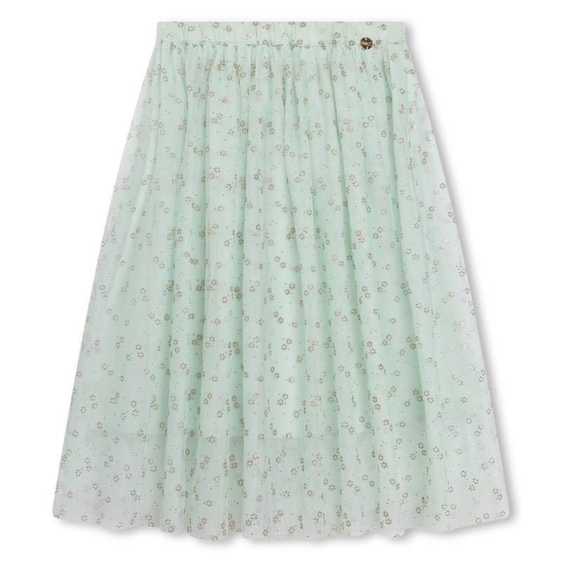 Saia de cerimónia em tule