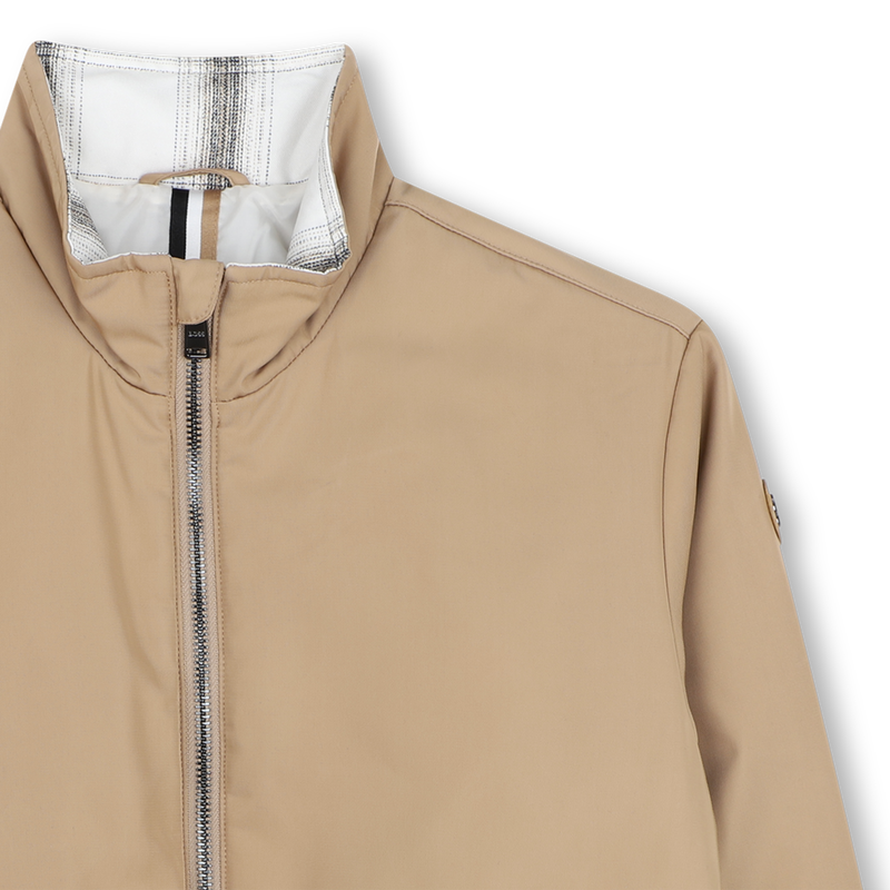 Jaqueta em twill BOSS 
                        BOY