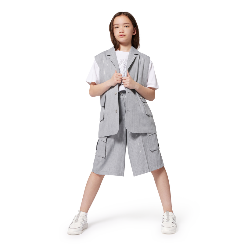 Colete &agrave;s riscas DKNY 
                        GIRL