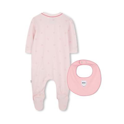 Conjunto de pijama e babete BOSS GIRL