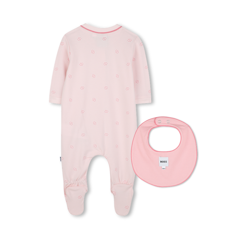 Conjunto de pijama e babete BOSS 
                        GIRL