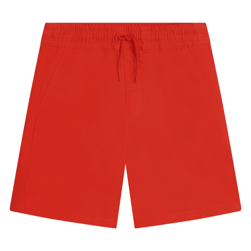 Calções lisos sarja de algodão KENZO KIDS 
                    BOY