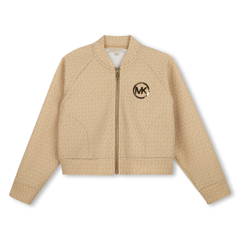 Cardigan em jersey duplo MICHAEL KORS 
                        GIRL