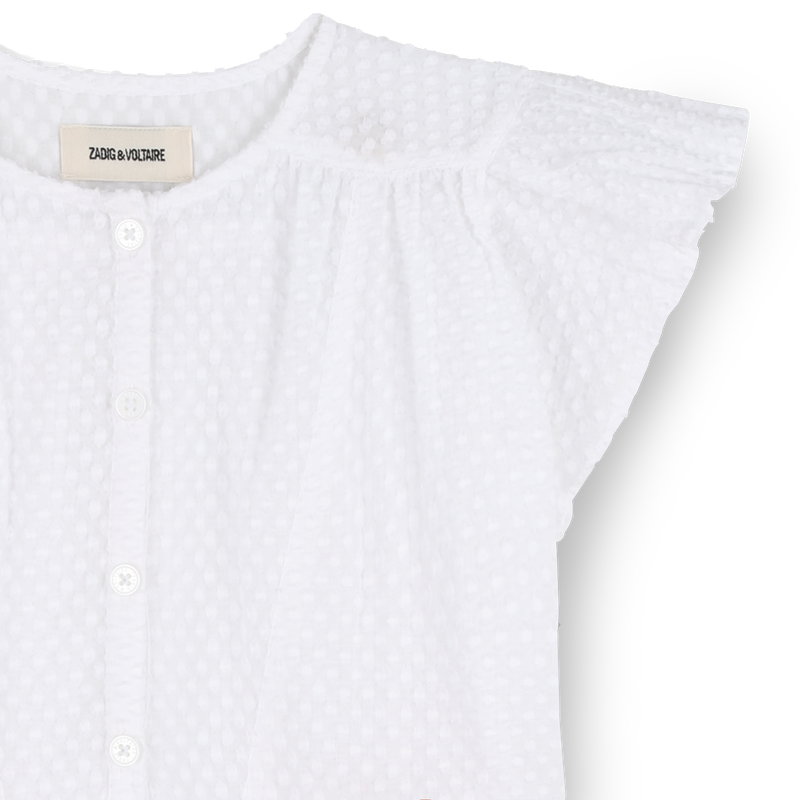 BLUSA DE MANGA CURTA ZADIG & VOLTAIRE 
                        GIRL