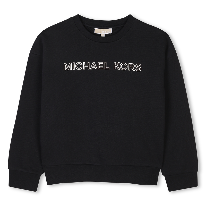 Sweatshirt em molet&atilde;o MICHAEL KORS 
                        GIRL