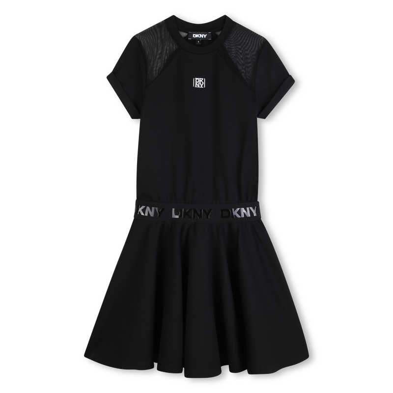 VESTIDO DE MANGA CURTA DKNY 
                        GIRL