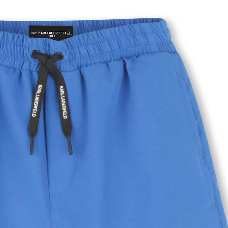 Cal&ccedil;&atilde;o de banho com bolsos KARL LAGERFELD KIDS 
                        BOY