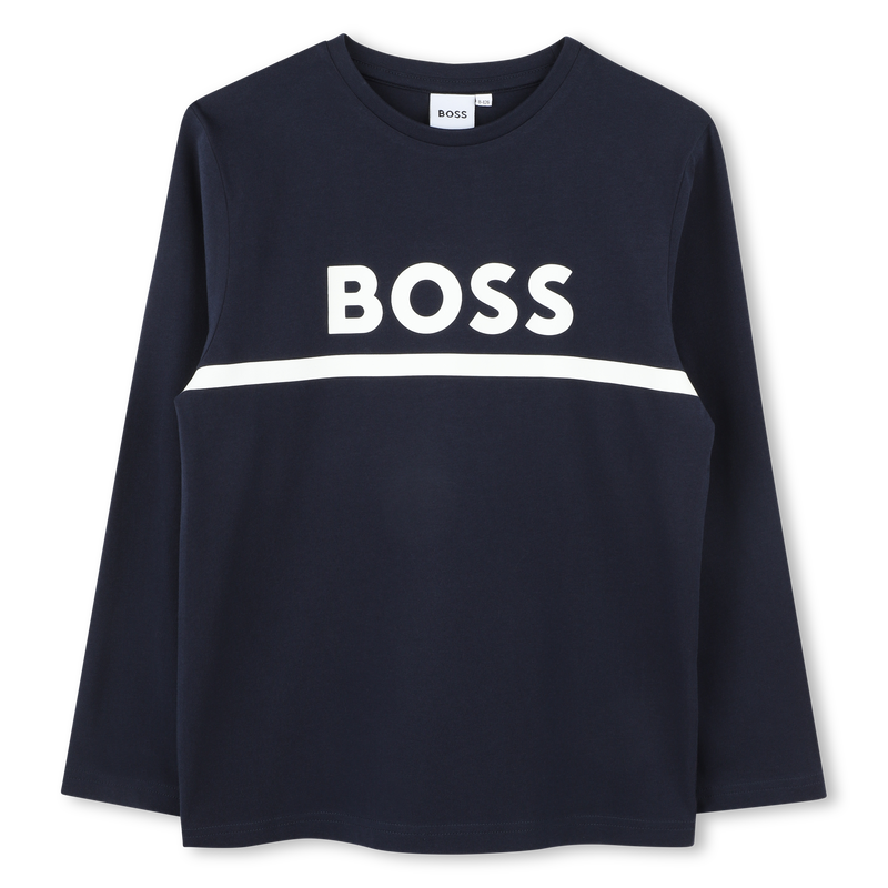 T-SHIRT DE MANGA COMPRIDA BOSS 
                        BOY