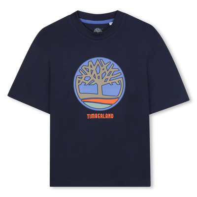 T-shirt de manga curta em jersey TIMBERLAND BOY