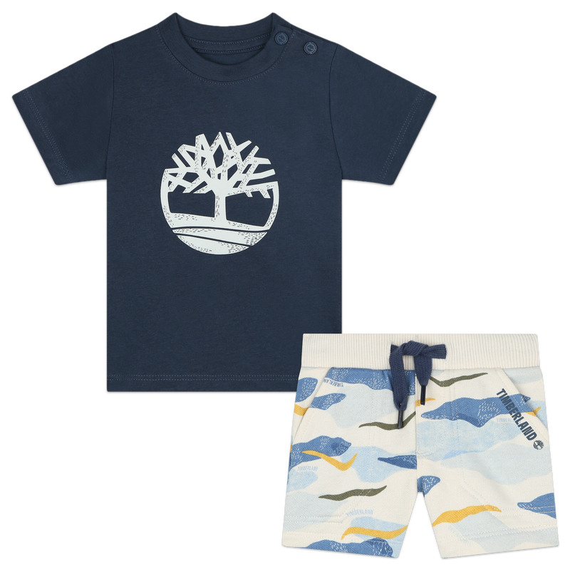 Conjunto de T-shirt e calções TIMBERLAND 
                    BOY