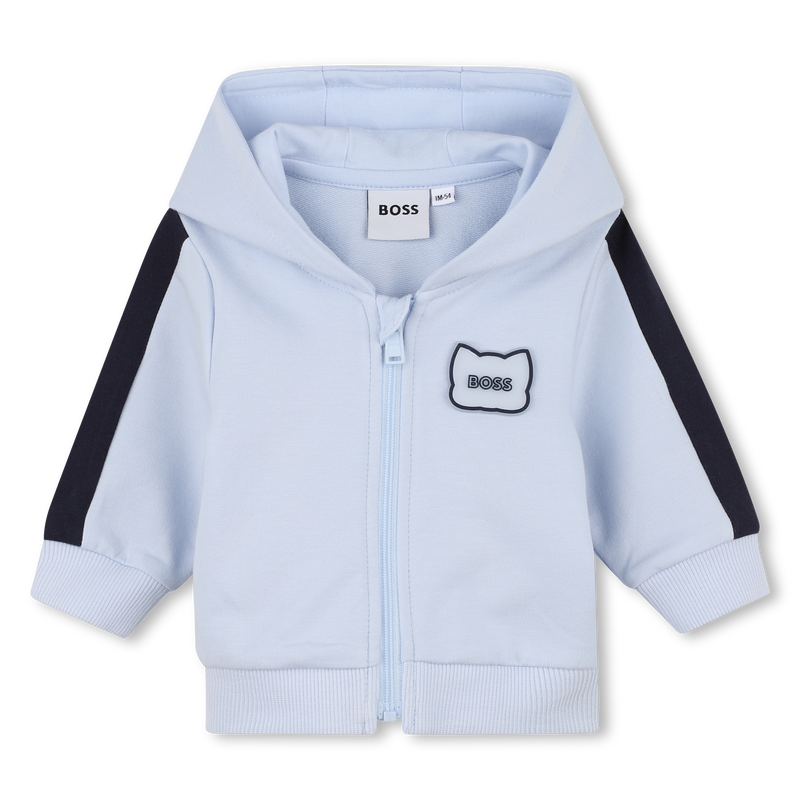 CARDIGAN + PANTS + CONJUNTO DE T-SHIRTS BOSS 
                        BOY