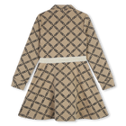 Vestido manga comprida e fecho MICHAEL KORS 
                    GIRL