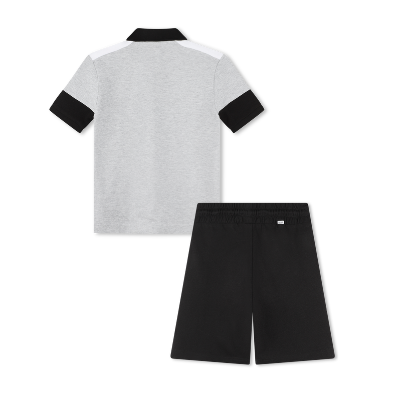 Conjunto calção e polo BOSS 
                    BOY