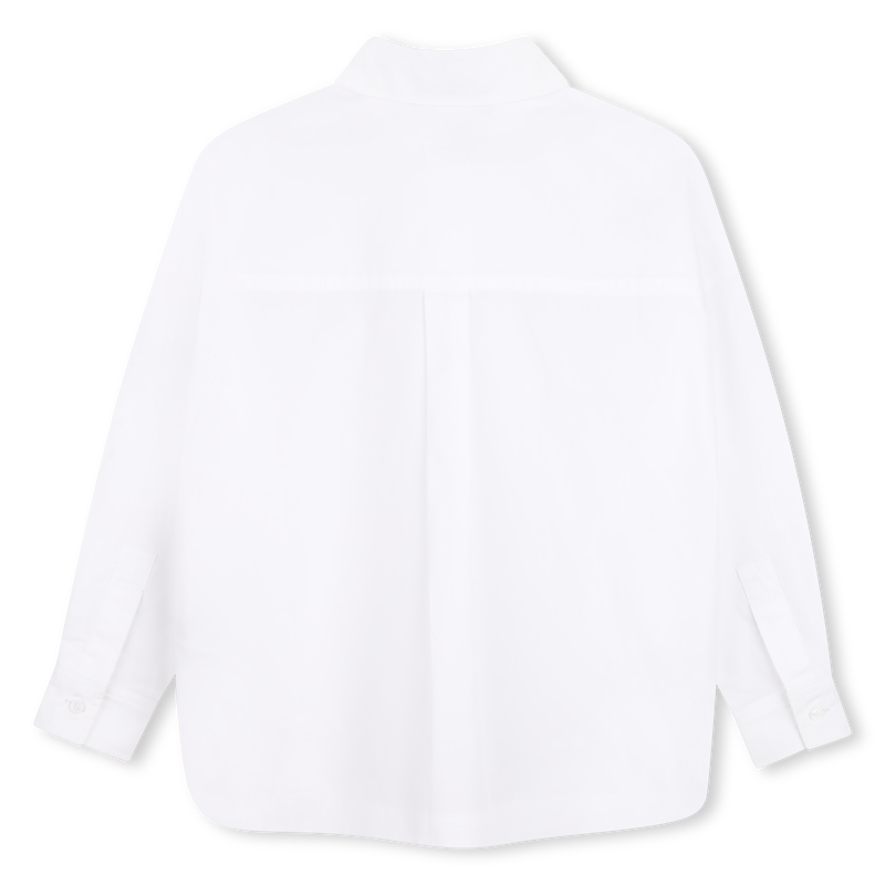Camisa de manga longa KARL LAGERFELD KIDS 
                        MENINA