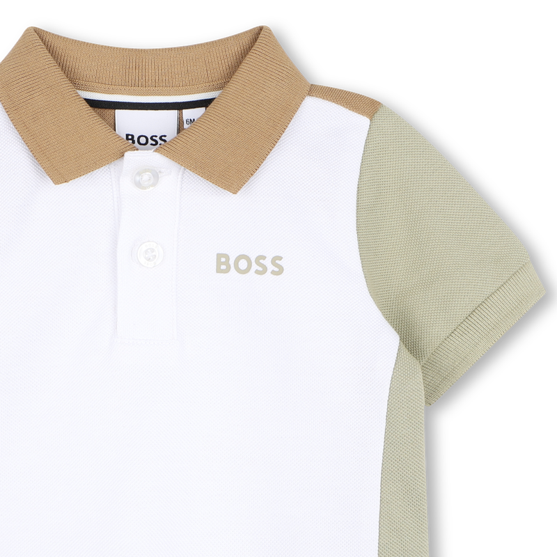 Polo de manga curta BOSS 
                        BOY