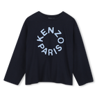 Camiseta de manga longa, AZUL MARINHO, hi-res
