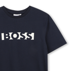 T-SHIRT MANGAS CURTAS BOSS 
                    MENINO