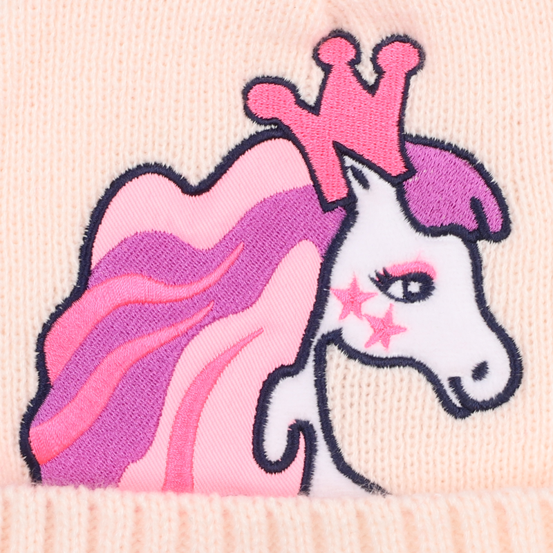 Gorro de malha com pompom BILLIEBLUSH 
                    GIRL