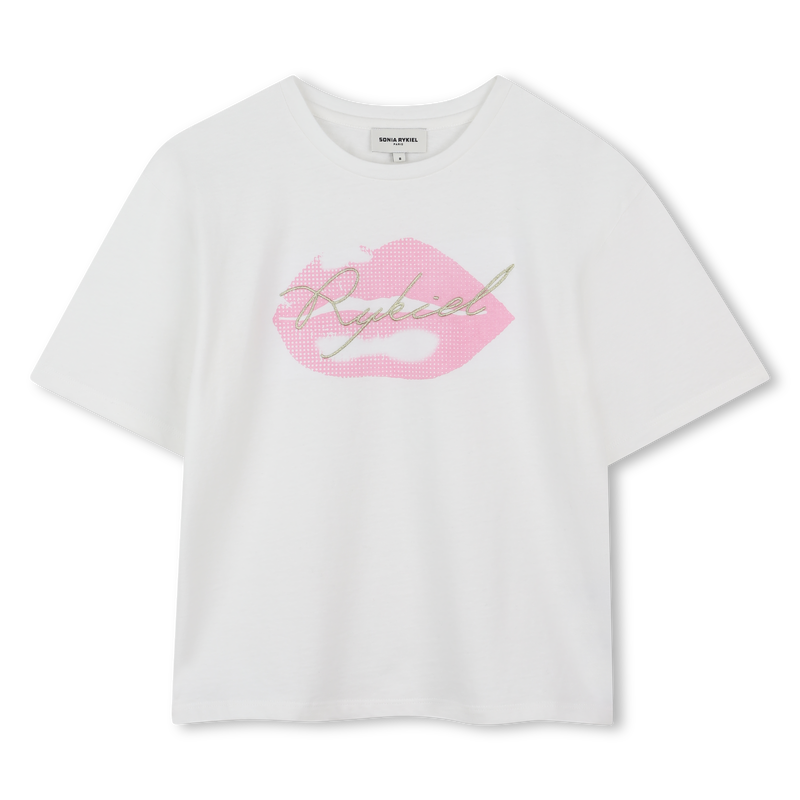 Camiseta de manga curta SONIA RYKIEL 
                    GIRL