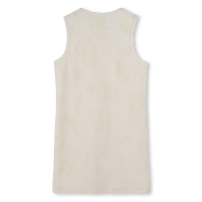 Vestido em felpa KENZO KIDS GIRL