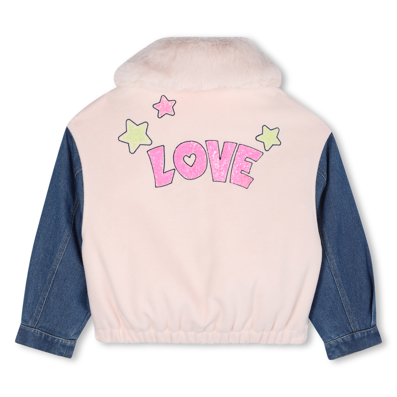Casaco com fecho de correr BILLIEBLUSH 
                    GIRL