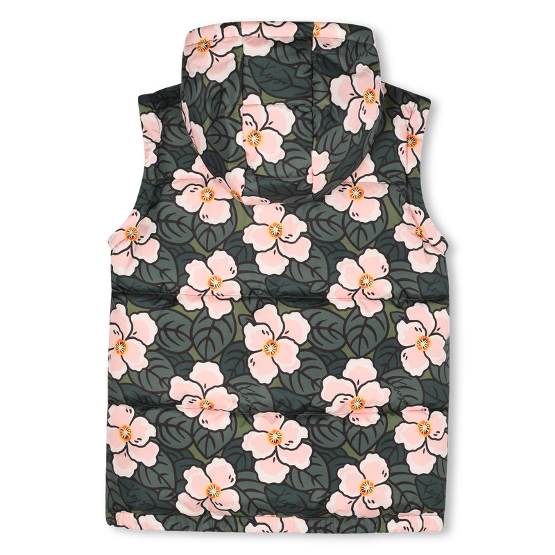 Jaqueta com mangas removíveis KENZO KIDS 
                    GIRL