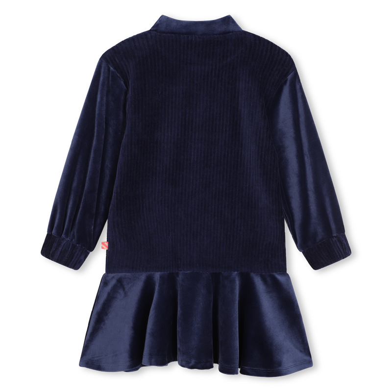 Vestido de veludo BILLIEBLUSH 
                    GIRL