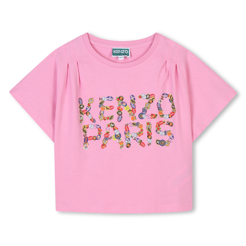 T-shirt de mangas curtas KENZO KIDS 
                        GIRL