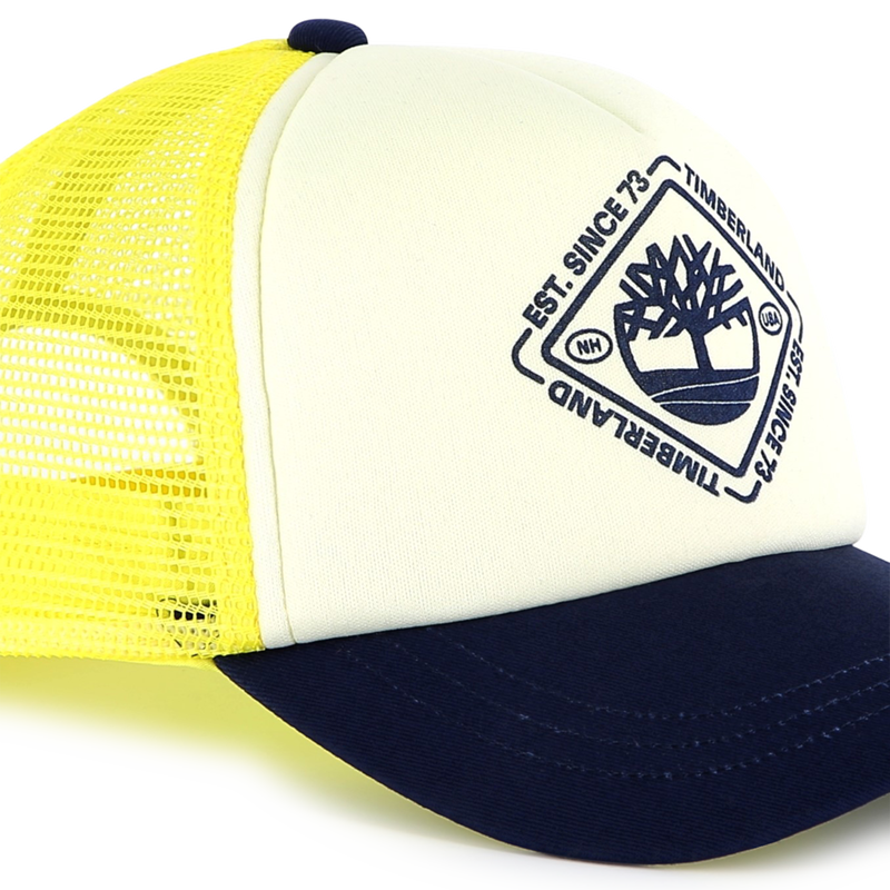 Bon&eacute; bi-mat&eacute;ria tricolor TIMBERLAND 
                        BOY