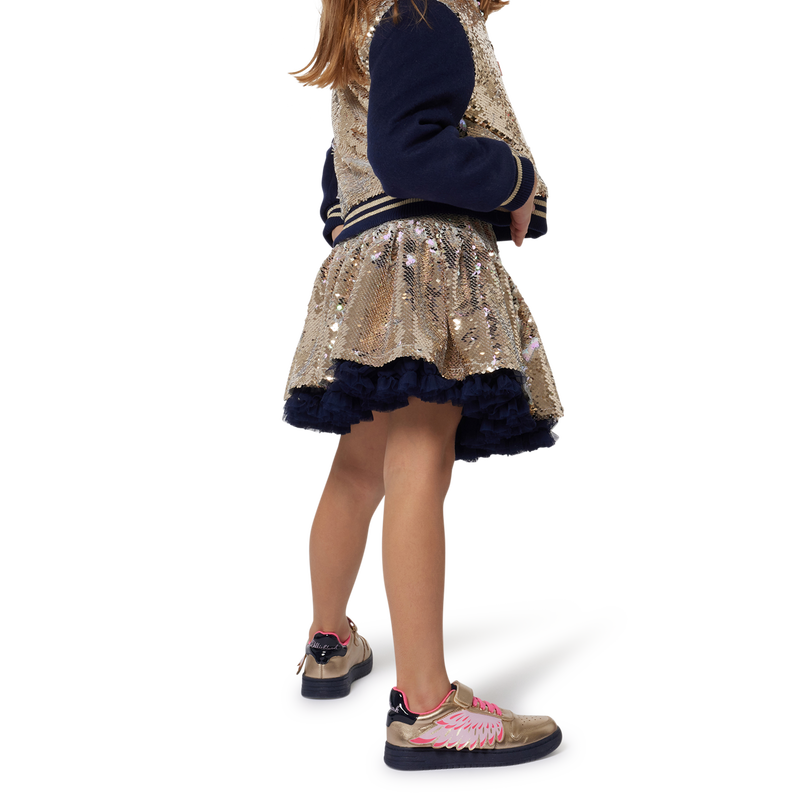 Saia de cintura iridescente BILLIEBLUSH 
                        GIRL