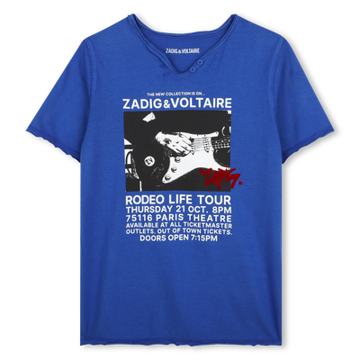 T-shirt de manga curta ZADIG & VOLTAIRE BOY