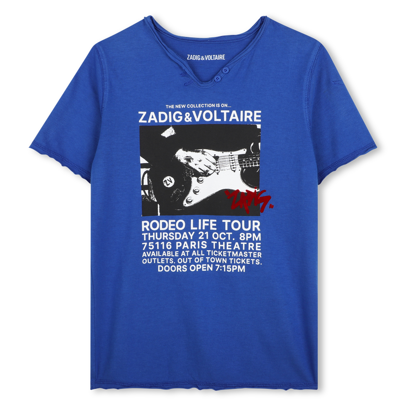 T-shirt de manga curta ZADIG & VOLTAIRE 
                        BOY