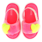 Chinelos em malha polar BILLIEBLUSH 
                    GIRL