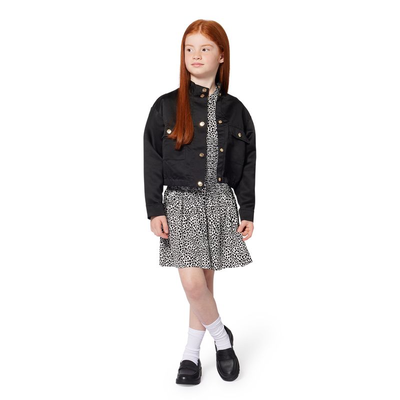 Blus&atilde;o de cetim MICHAEL KORS 
                        GIRL