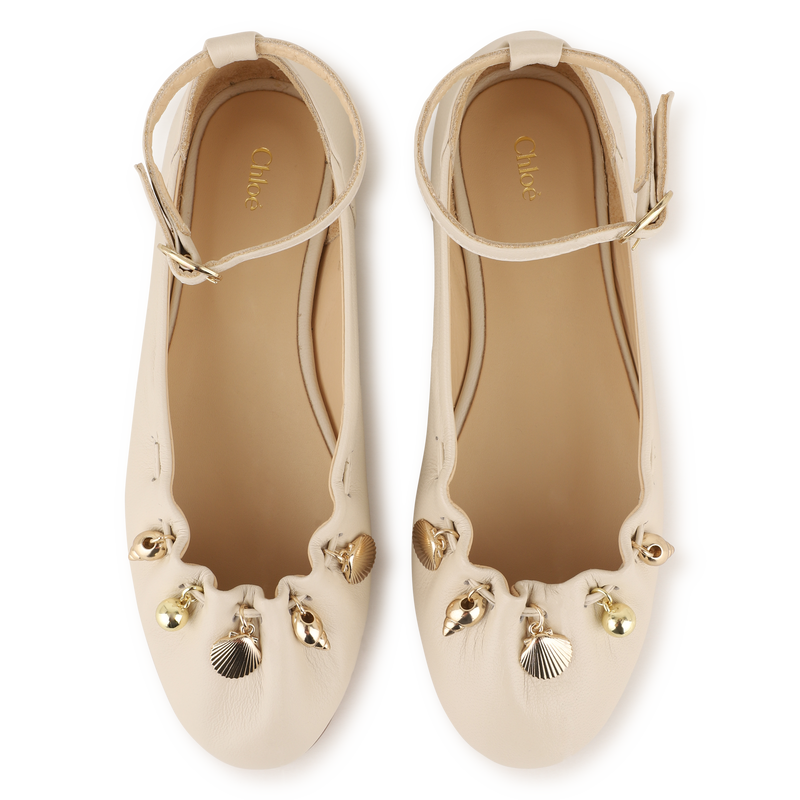 BAILARINAS COM CINTAS DE TORNOZELO CHLOE 
                        GIRL