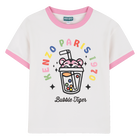 T-shirt de manga curta KENZO KIDS 
                    GIRL