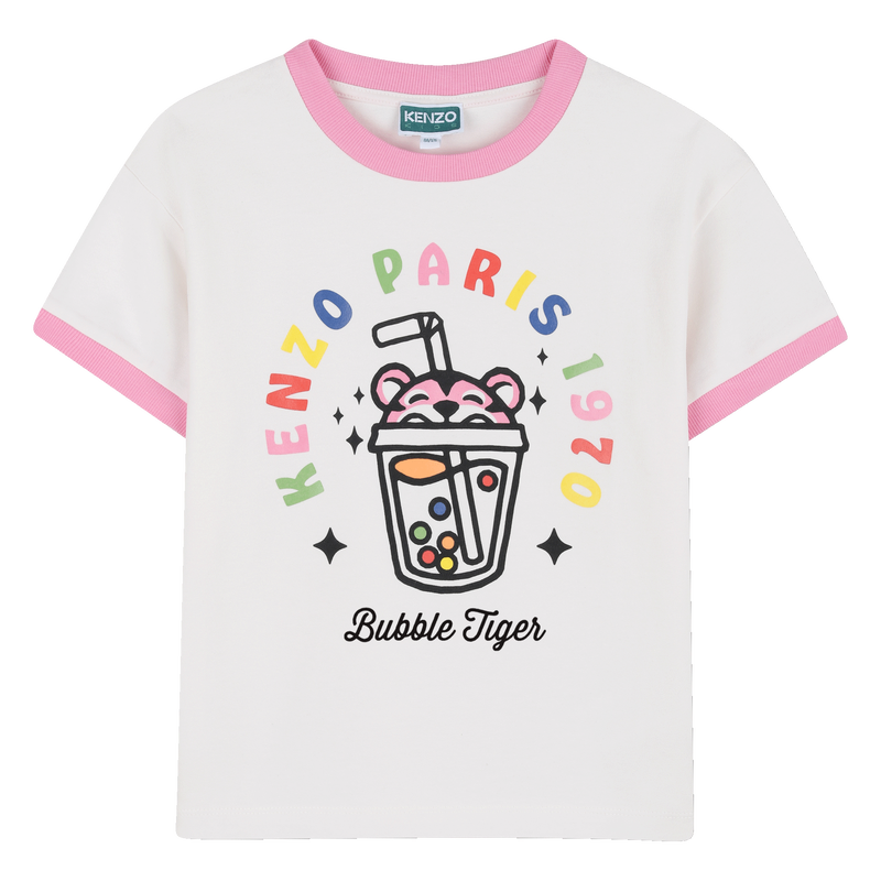 T-SHIRT DE MANGA CURTA KENZO KIDS 
                        GIRL