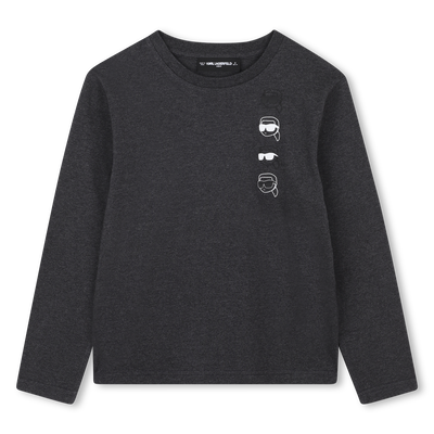 Camiseta de manga comprida KARL LAGERFELD KIDS BOY