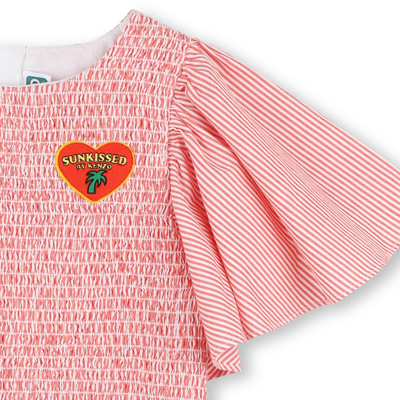 Blusa de algod&atilde;o KENZO KIDS 
                        GIRL
