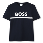 Camiseta de mangas curtas, AZUL MARINHO, hi-res