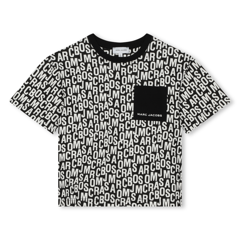 T-shirt estampada com bolso MARC JACOBS 
                    UNISEX