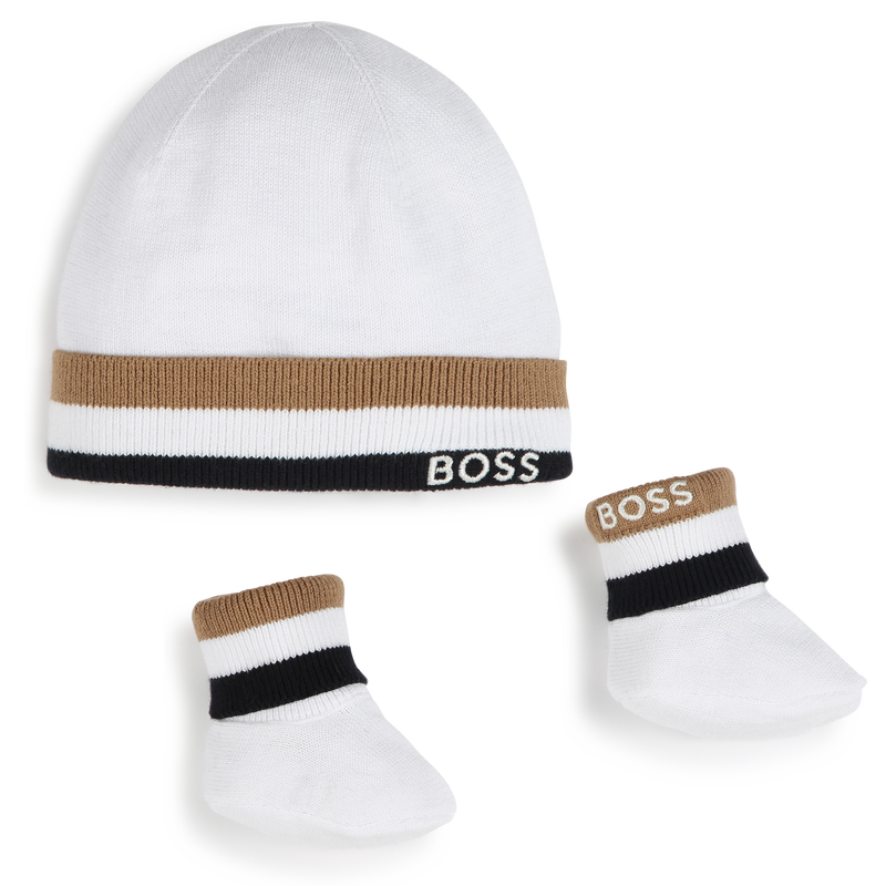 Hat & Booties Set BOSS 
                    UNISEX